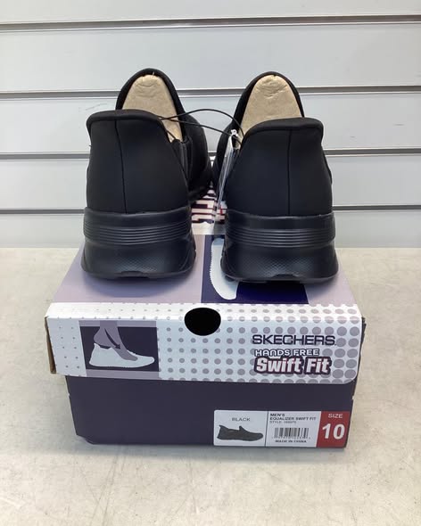 Skechers Men's Equalizer Hands Free Swift Fit Slip-On Sneaker Size 10