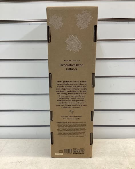 Decorative Reed Diffuser - Autumn Orchard