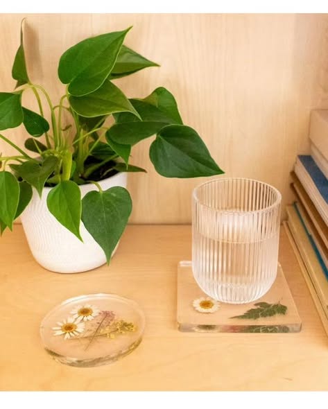 Art 101 Crafts Floral Resin Coasters Kit