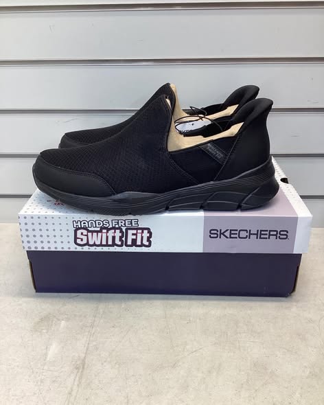 Skechers Men's Equalizer Hands Free Swift Fit Slip-On Sneaker Size 10