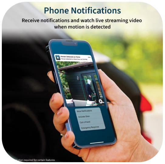 Arlo Wireless 2K HDR Essential 2nd Generation Outdoor Security Cameras, 4pk.