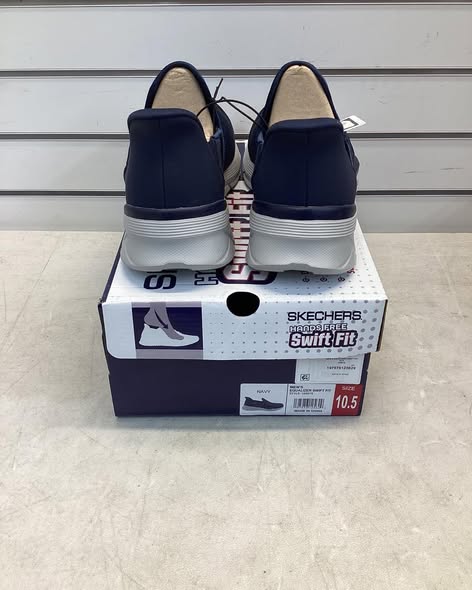 Skechers Men's Equalizer Hands Free Swift Fit Slip-On Sneaker Size 10.5