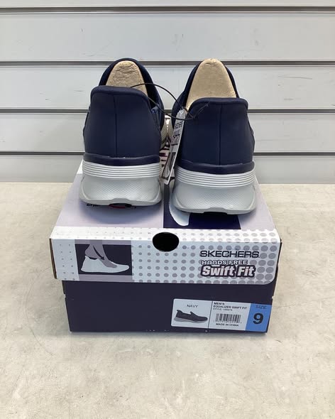 Skechers Men's Equalizer Hands Free Swift Fit Slip-On Sneaker Size 9