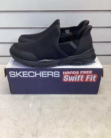 Skechers Men's Equalizer Hands Free Swift Fit Slip-On Sneaker Size 12