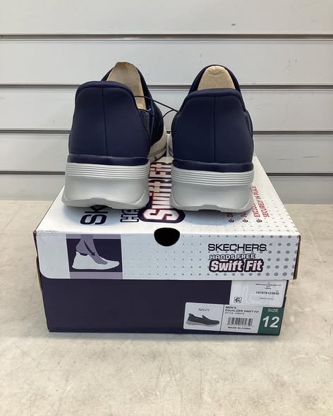 Skechers Men's Equalizer Hands Free Swift Fit Slip-On Sneaker Size 12