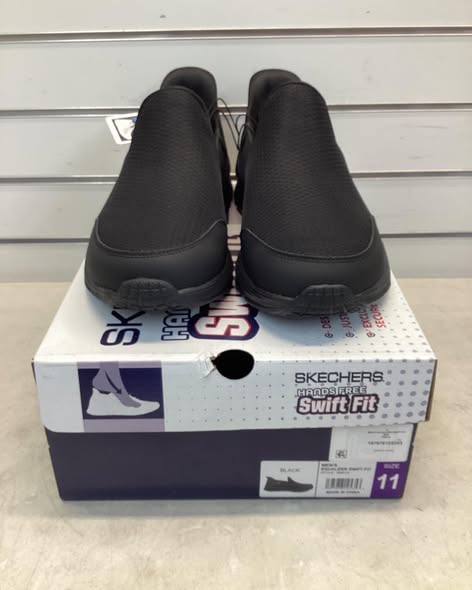 Skechers Men's Equalizer Hands Free Swift Fit Slip-On Sneaker Size 11