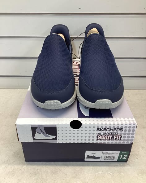 Skechers Men's Equalizer Hands Free Swift Fit Slip-On Sneaker Size 12