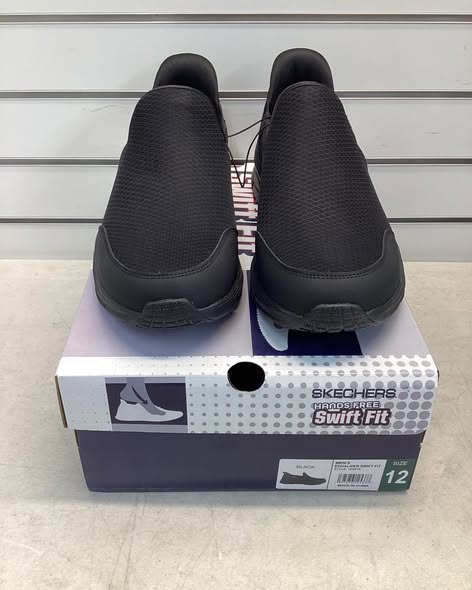 Skechers Men's Equalizer Hands Free Swift Fit Slip-On Sneaker Size 12