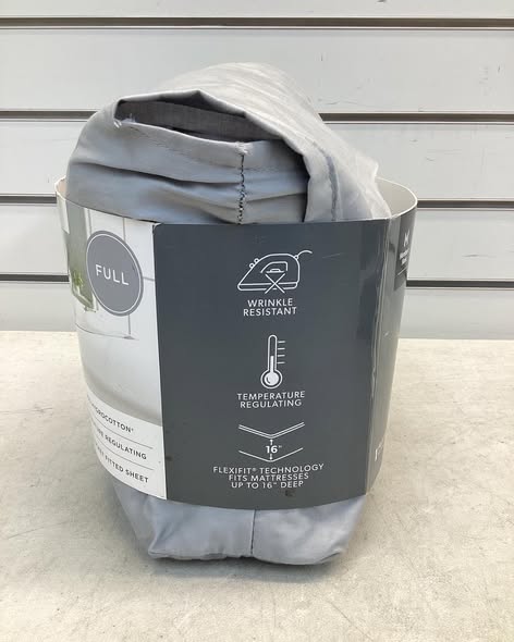 Member's Mark 450-Thread-Count Solid Sheet Set Size Full