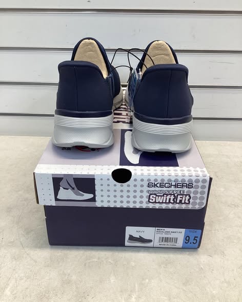 Skechers Men's Equalizer Hands Free Swift Fit Slip-On Sneaker Size 9.5