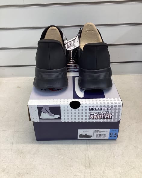 Skechers Men's Equalizer Hands Free Swift Fit Slip-On Sneaker Size 9.5