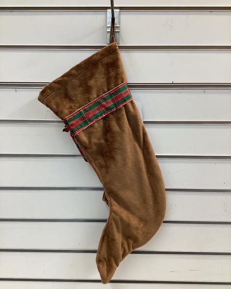 Pronk! Tan Dachshund Hearth Hound Decorative Dog Christmas Stocking