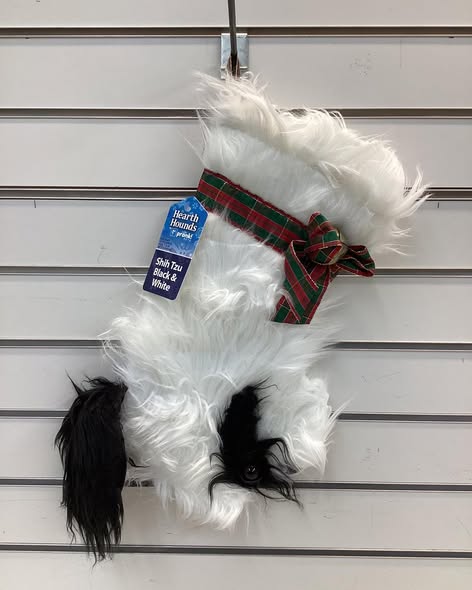 Pronk! Shih Tzu Hearth Hound Decorative Dog Christmas Stocking