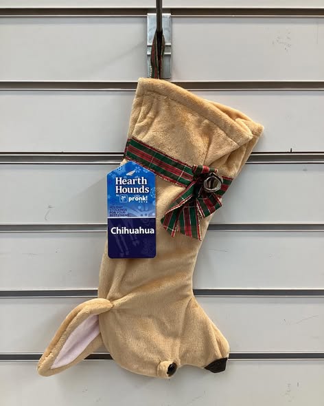 Pronk! Chihuahua Hearth Hound Decorative Dog Christmas Stocking