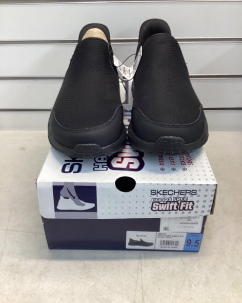 Skechers Men's Equalizer Hands Free Swift Fit Slip-On Sneaker Size 9.5