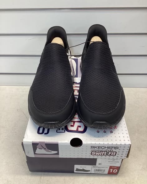 Skechers Men's Equalizer Hands Free Swift Fit Slip-On Sneaker Size 10