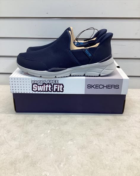Skechers Men's Equalizer Hands Free Swift Fit Slip-On Sneaker Size 9.5