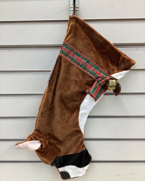 Pronk! Boxer Hearth Hound Decorative Dog Christmas Stocking
