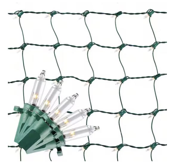 Home Accents Holiday 150 Clear Incandescent Mini Net Lights