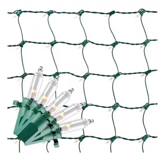 Home Accents Holiday 150 Clear Incandescent Mini Net Lights