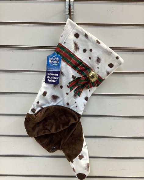 Pronk! German Short-Hair Pointer Hearth Hound Decorative Dog Christmas Stocking