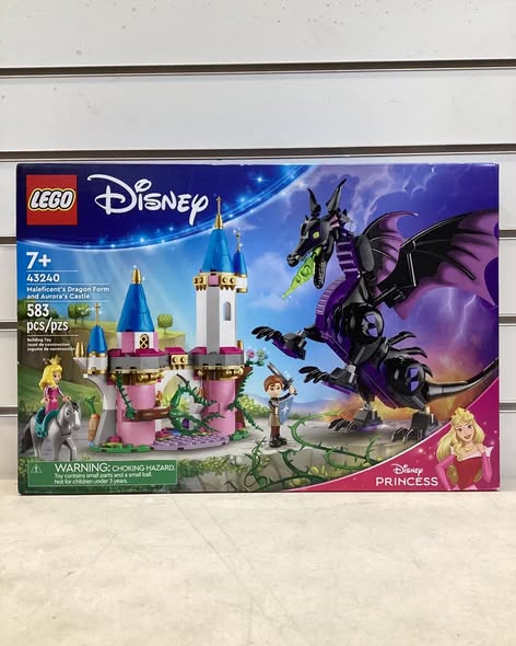 Lego Disney Maleficent’s Dragon Form and Aurora’s Castle
