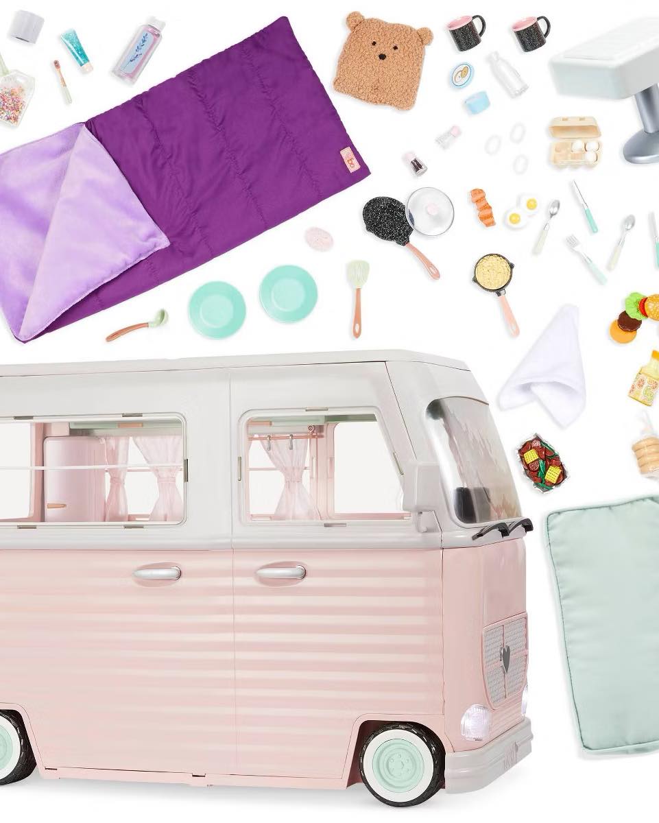 Our Generation Country Cruising RV Camper Vehicle Playset for 18" Dolls