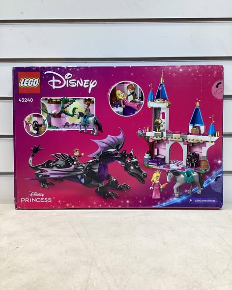 Lego Disney Maleficent’s Dragon Form and Aurora’s Castle