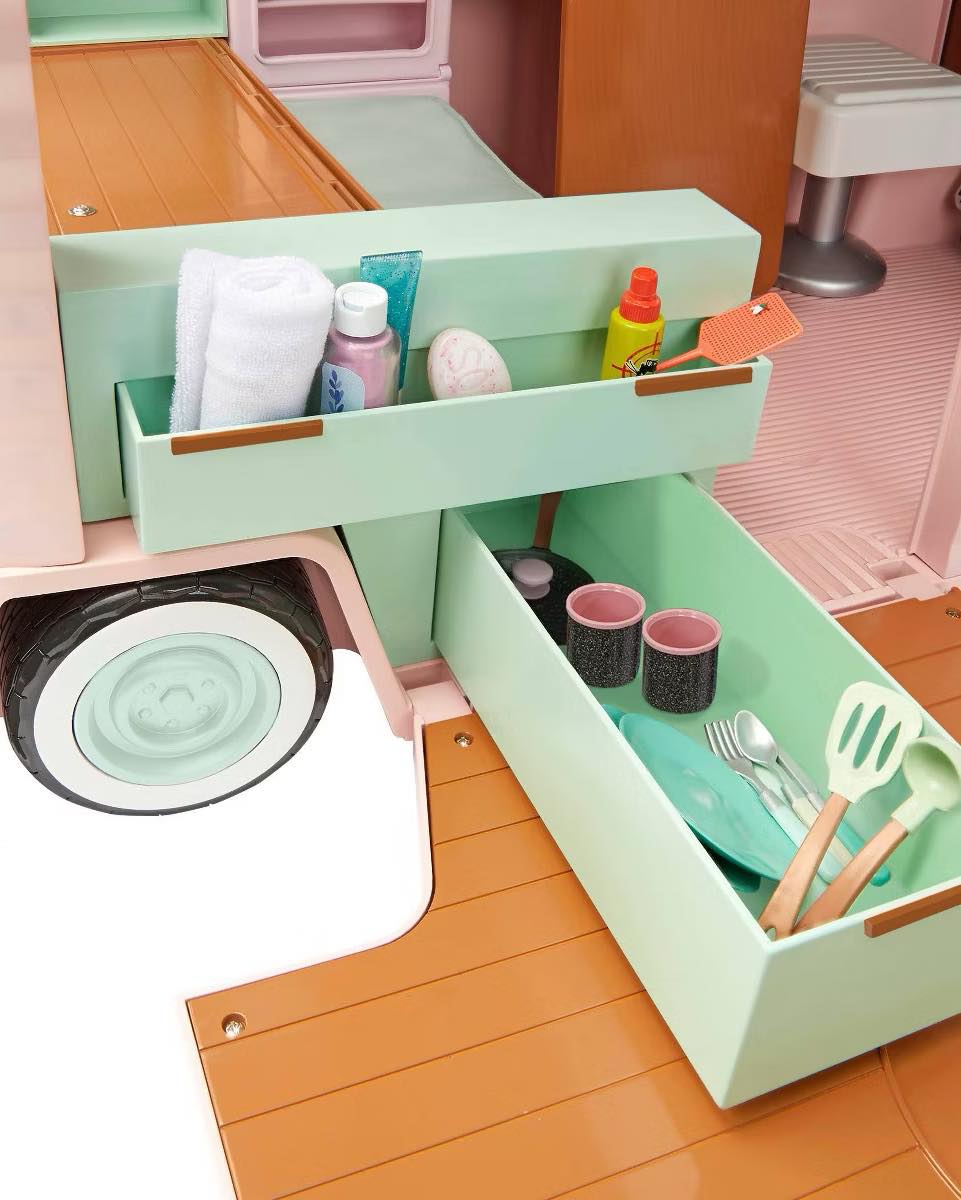 Our Generation Country Cruising RV Camper Vehicle Playset for 18" Dolls