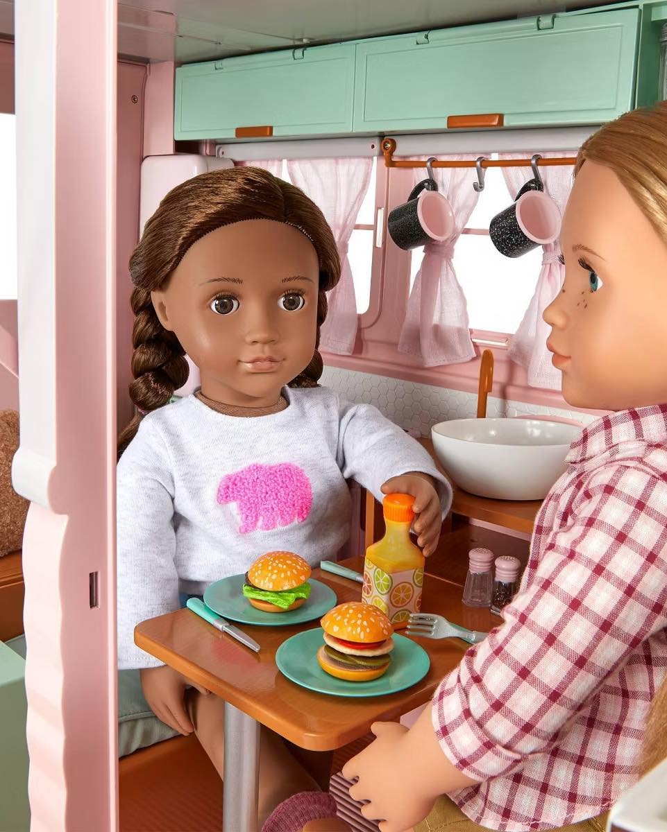 Our Generation Country Cruising RV Camper Vehicle Playset for 18" Dolls