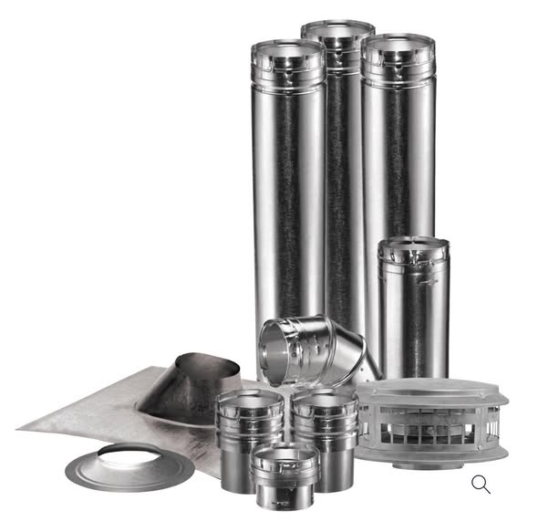 DuraVent Vent Unit Heater Kit, 4in. Vertical