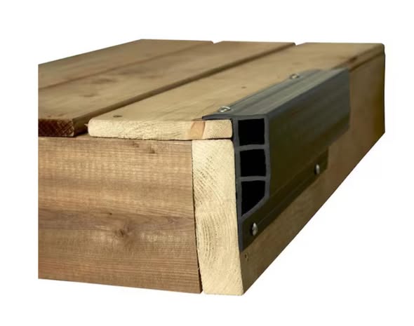 Dock Edge 16 ft. Full Face Profile, Black