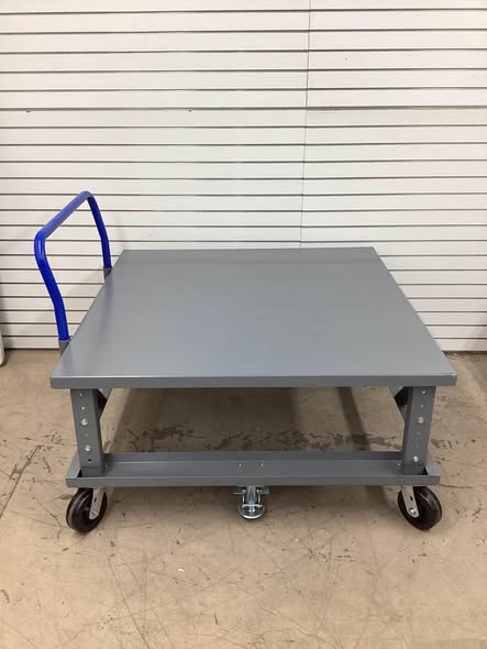 LITTLE GIANT Mobile Pallet Stand, Ergonomic, 48 x 48" 3600 lb. Capacity