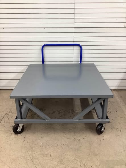 LITTLE GIANT Mobile Pallet Stand, Ergonomic, 48 x 48" 3600 lb. Capacity