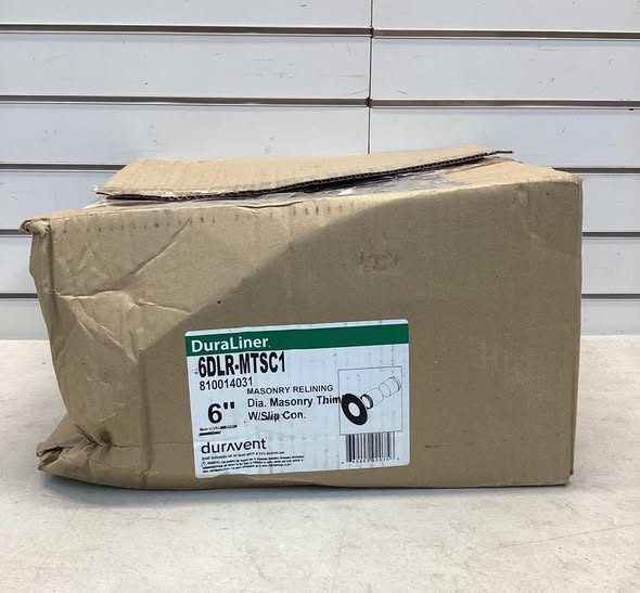 DuraVent Masonry Wall Thimble with Slip Connector, 6in. Dia.