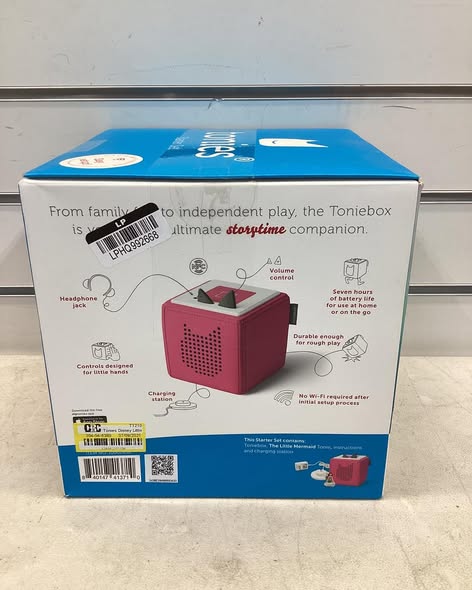 tonies Disney The Little Mermaid Toniebox 1 - Pink