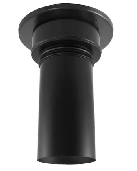 DuraVent DuraBlack Stove Pipe 8in. Diameter Slip Increaser