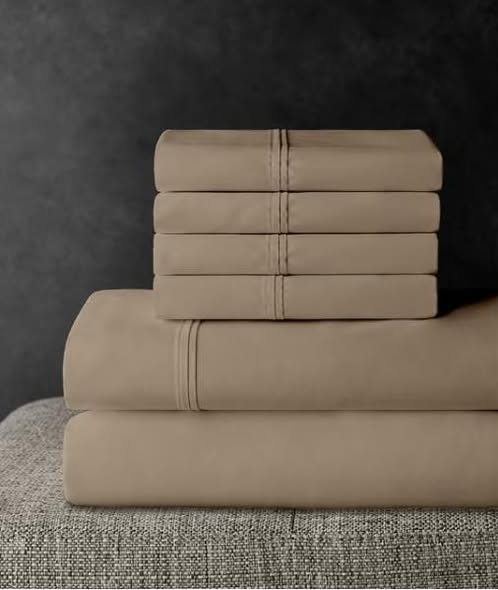 Member’s Mark Hotel Premier Collection 700-Thread-Count Solid Egyptian Cotton Sheet Set - Full Size