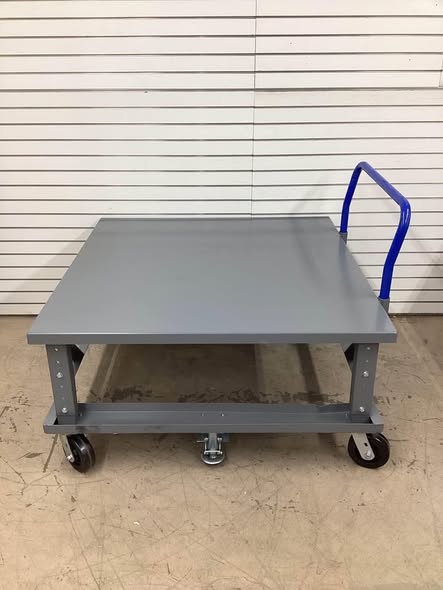 LITTLE GIANT Mobile Pallet Stand, Ergonomic, 48 x 48" 3600 lb. Capacity