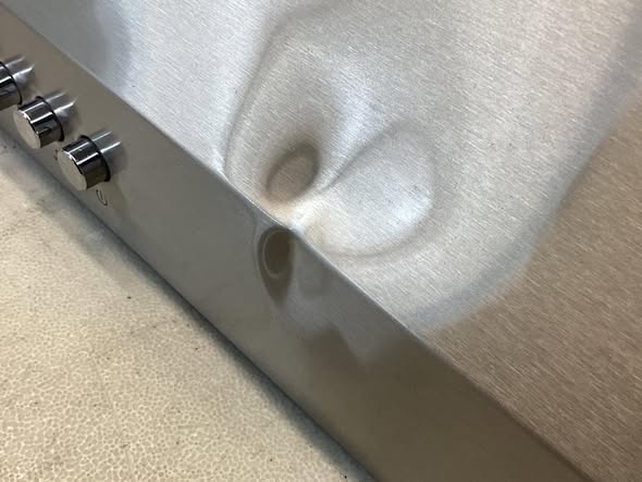 Vissani Sarela 30 in. W x 7 in. H 500CFM Convertible Under Cabinet Range Hood in Stainless Steel with LED Lights and Filter