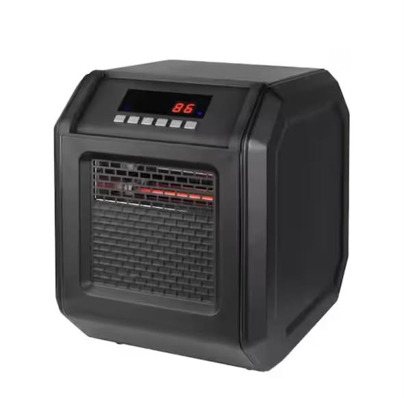 WeWarm 1500 W Electric Cabinet Infrared Space Heater with Remote Control