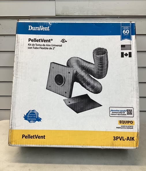 DuraVent PelletVent for Multi-Fuel 2in. Diameter Air Intake Kit