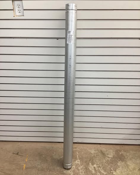 DuraVent PelletVent for Multi-Fuel 3in. Diameter X 60in. Straight Pipe Length