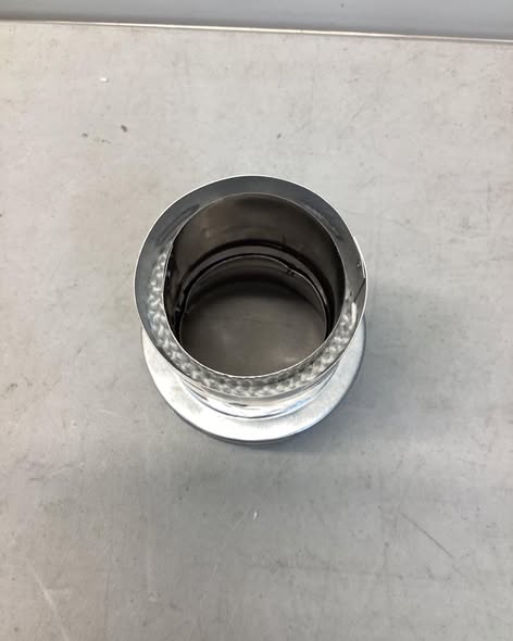 DuraVent PelletVent for Multi-Fuel 3in. To 4in. Diameter Increaser