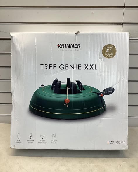 Krinner Tree Genie XXL Christmas Tree Stand, Green