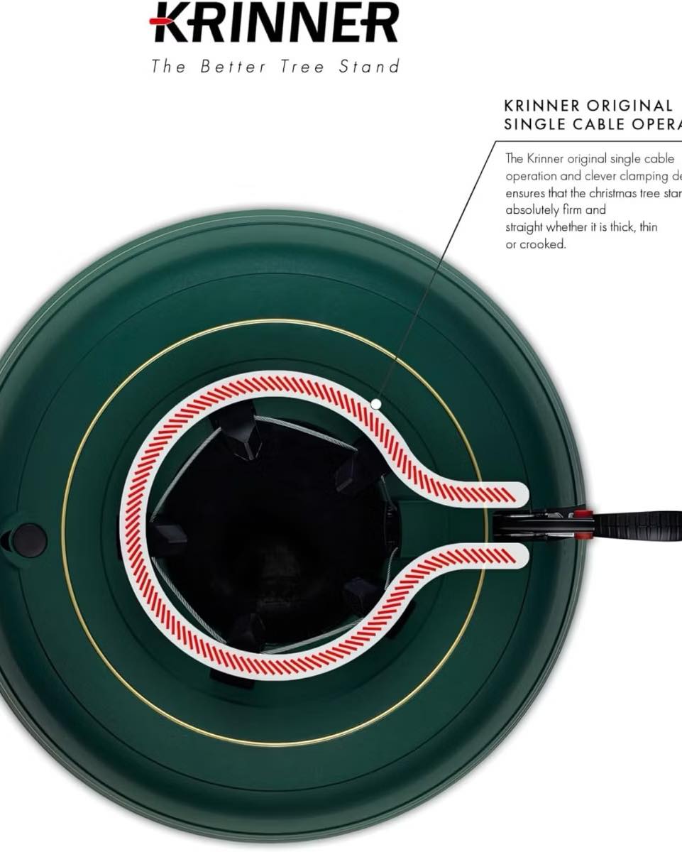 Krinner Tree Genie XXL Christmas Tree Stand, Green
