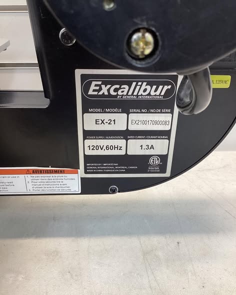 Excalibur 21 inch Tilting Head Scroll Saw with Foot Switch - Lightly Used