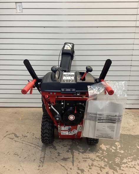 Troy-Bilt Vortex 26 in. 357 cc 3-Stage Self Propelled Gas Snow Blower with Electric Start, Trigger Steering and Heated Grips