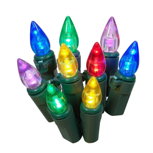 Member's Mark 150ct Solar LED C3 Lights, 74.5' Lighted Length