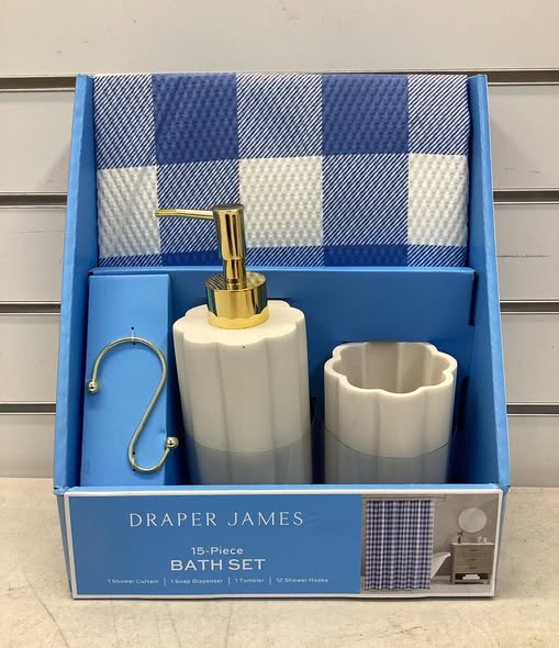 Draper James 15-Piece Bath Set